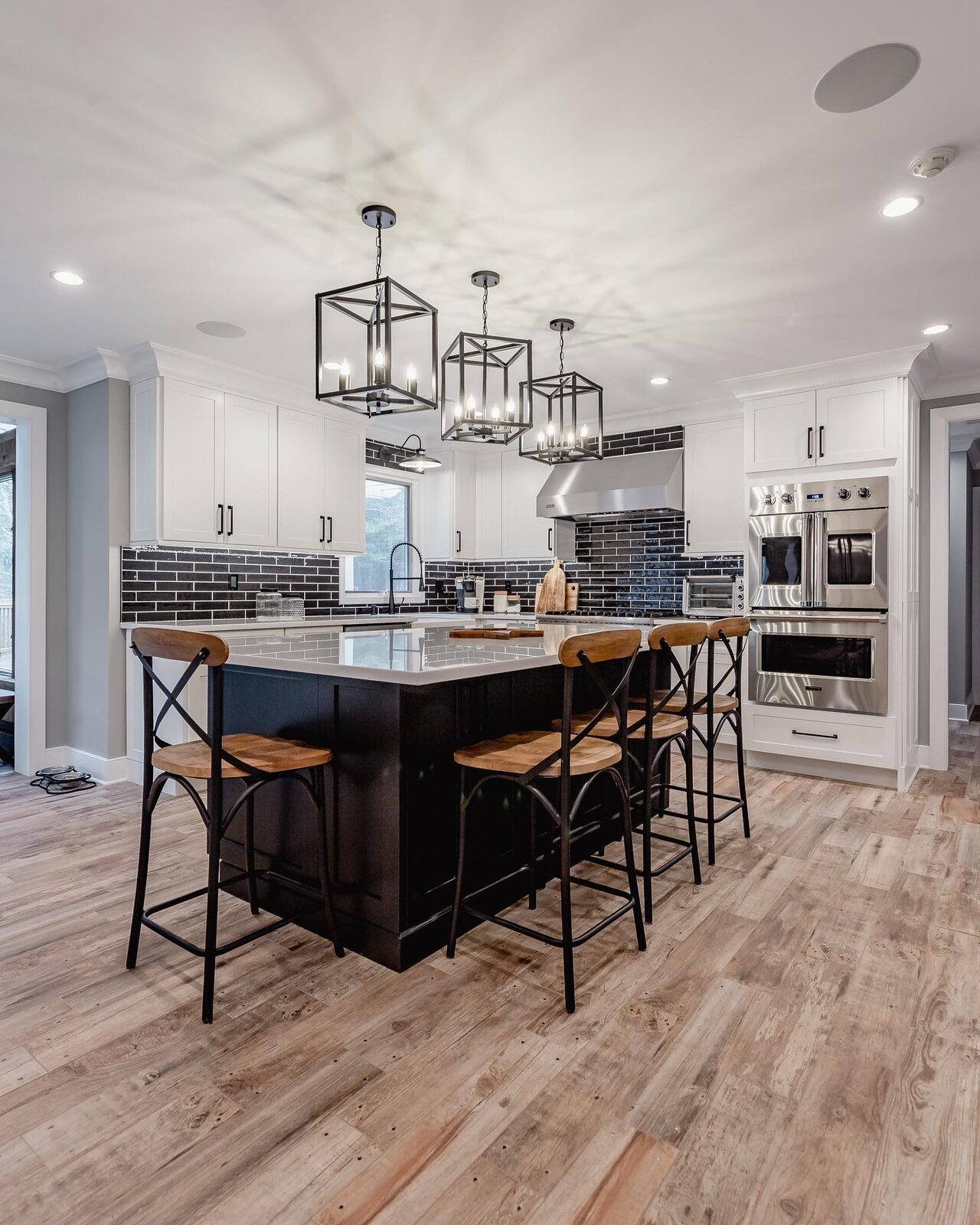 Renovated kitchen with custom cabinetry, view 151